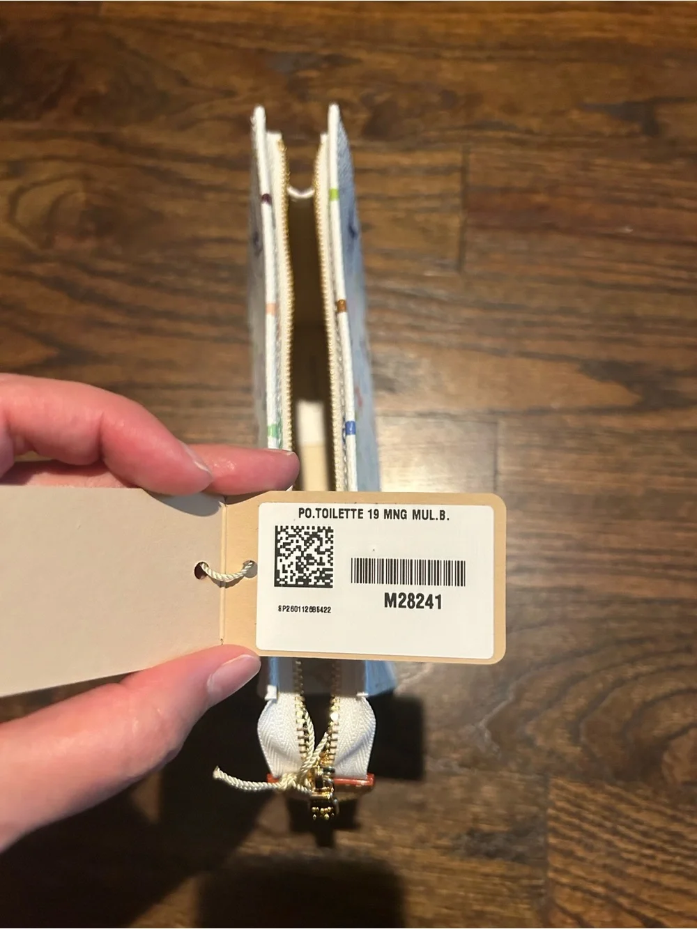 Louis Vuitton x Murakami White Multicolor Monogram Toiletry 19